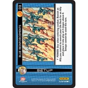 Image for Blue Reinforcements (C13) (VEN) - Dragon Ball Z TCG