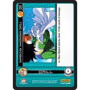 Image for Namekian Vanishing Drill (C23) (VEN) - Dragon Ball Z TCG