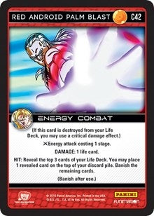 Image for Red Android Palm Blast (C42) (VEN) - Dragon Ball Z TCG