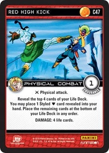 Image for Red High Kick (C47) (VEN) - Dragon Ball Z TCG
