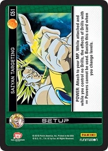 Image for Saiyan Targeting (C51) (VEN) - Dragon Ball Z TCG