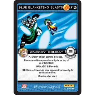 Image for Blue Blanketing Blasts (R105) (VEN) - Dragon Ball Z TCG