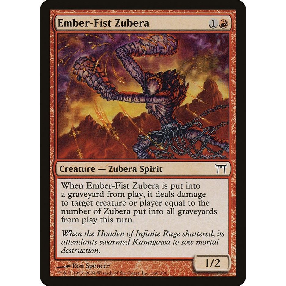 Image for Ember-Fist Zubera (166) (CHK) - Magic: The Gathering