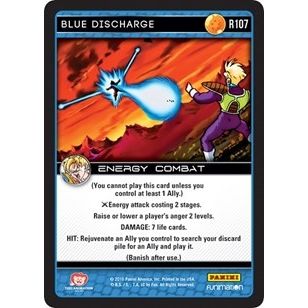 Image for Blue Discharge (R107) (VEN) - Dragon Ball Z TCG