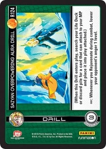 Image for Saiyan Overpowering Aura Drill (R124) (VEN) - Dragon Ball Z TCG