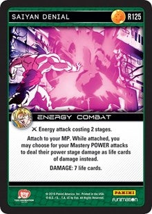 Image for Saiyan Denial (R125) (VEN) - Dragon Ball Z TCG
