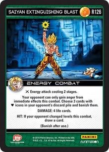 Image for Saiyan Extinguishing Blast (R126) (VEN) - Dragon Ball Z TCG