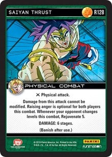 Image for Saiyan Thrust (R128) (VEN) - Dragon Ball Z TCG