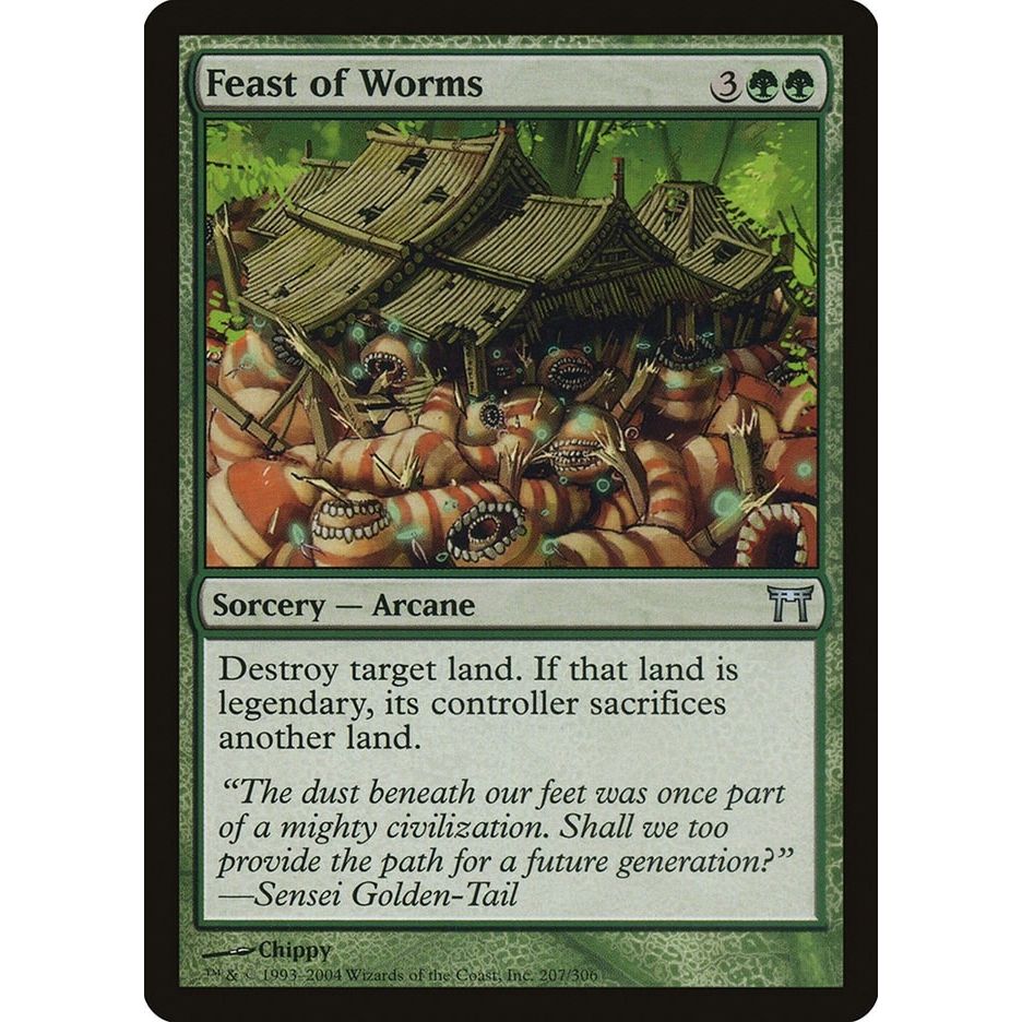 Image for Feast of Worms (207) (CHK) - Magic: The Gathering