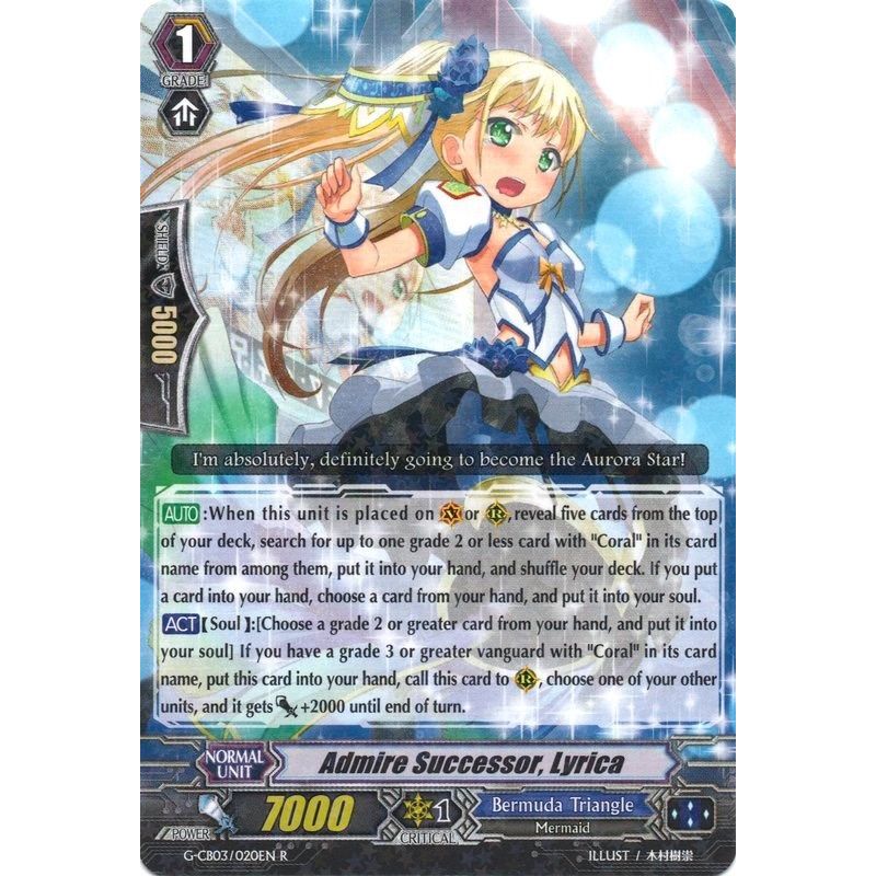 Image for Admire Successor, Lyrica (G-CB03/020EN) (G-CB03) - Cardfight Vanguard