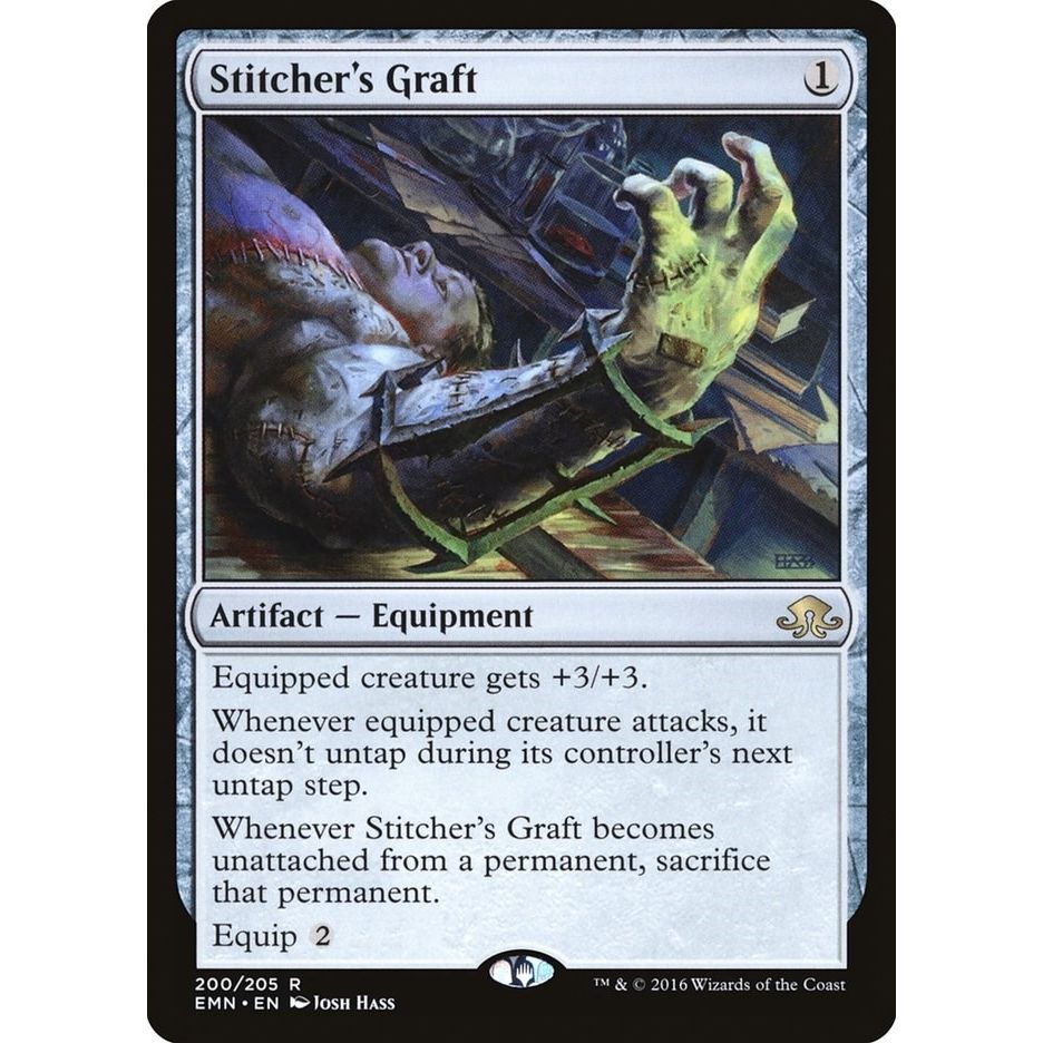 Image for Stitcher's Graft (200) (EMN) - Magic: The Gathering