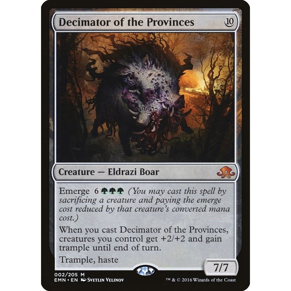 Image for Decimator of the Provinces (2) (EMN) - Magic: The Gathering