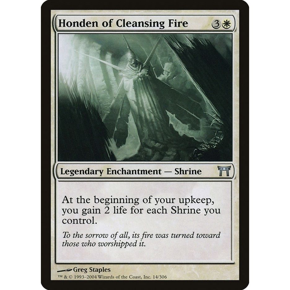 Image for Honden of Cleansing Fire (14) (CHK) - Magic: The Gathering