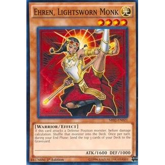 Image for Ehren, Lightsworn Monk (SR02-EN021) (SR02) - YuGiOh