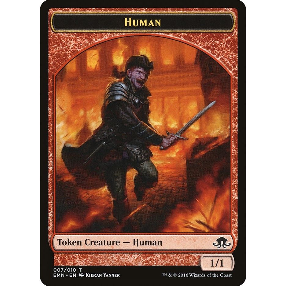 Image for Human Token (7) (EMN) - Magic: The Gathering