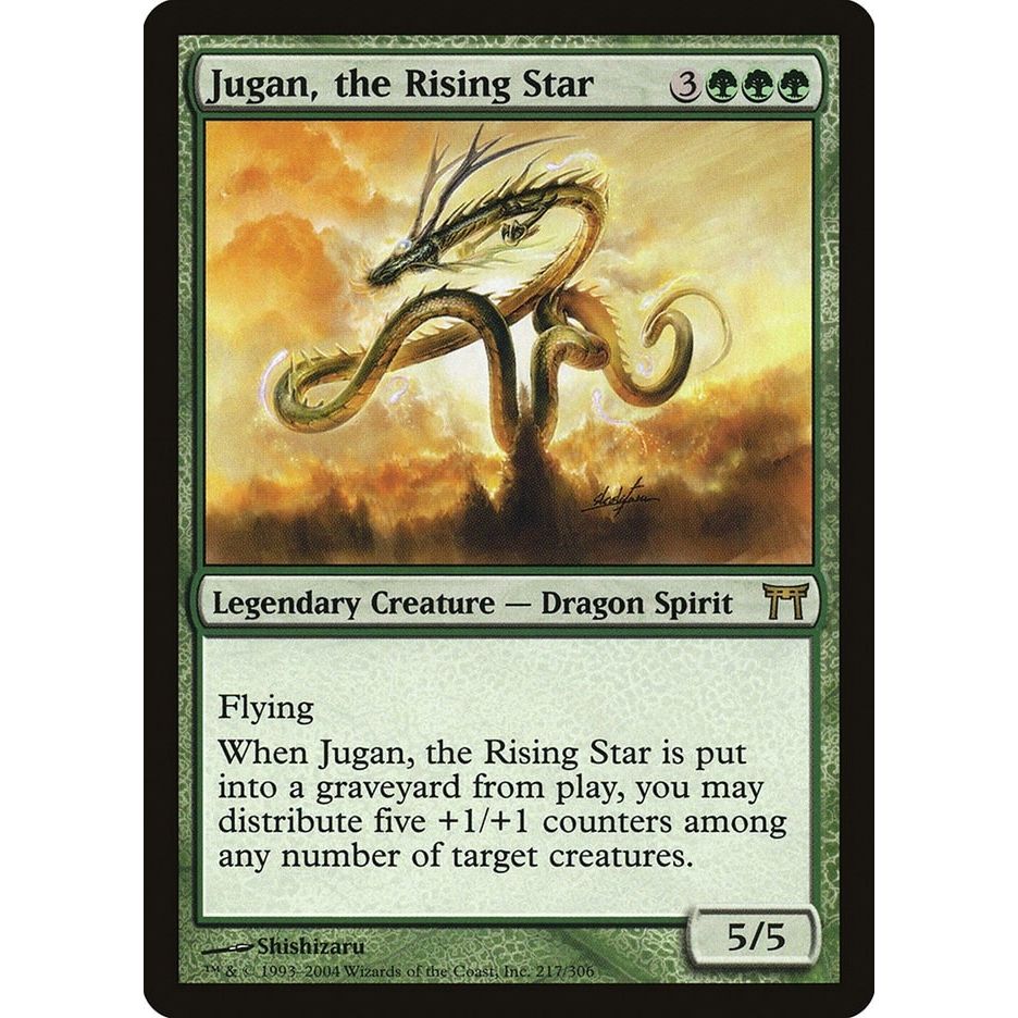 Image for Jugan, the Rising Star (217) (CHK) - Magic: The Gathering