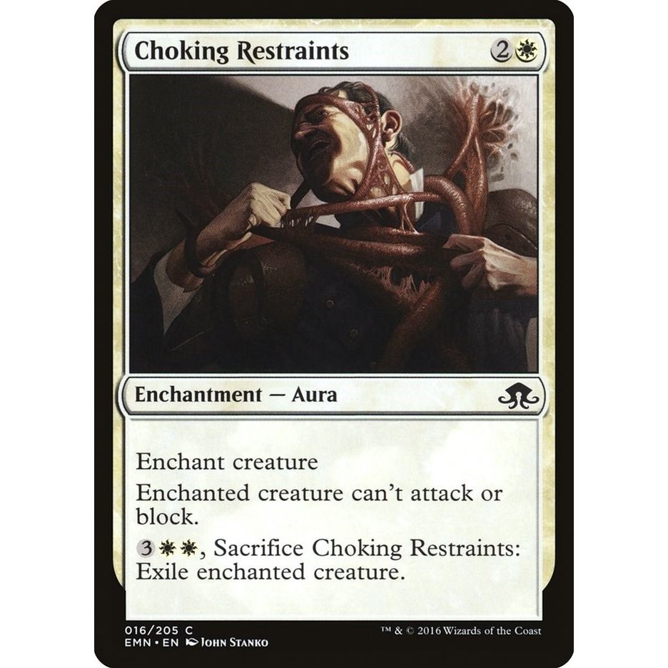 Image for Choking Restraints (16) (EMN) - Magic: The Gathering