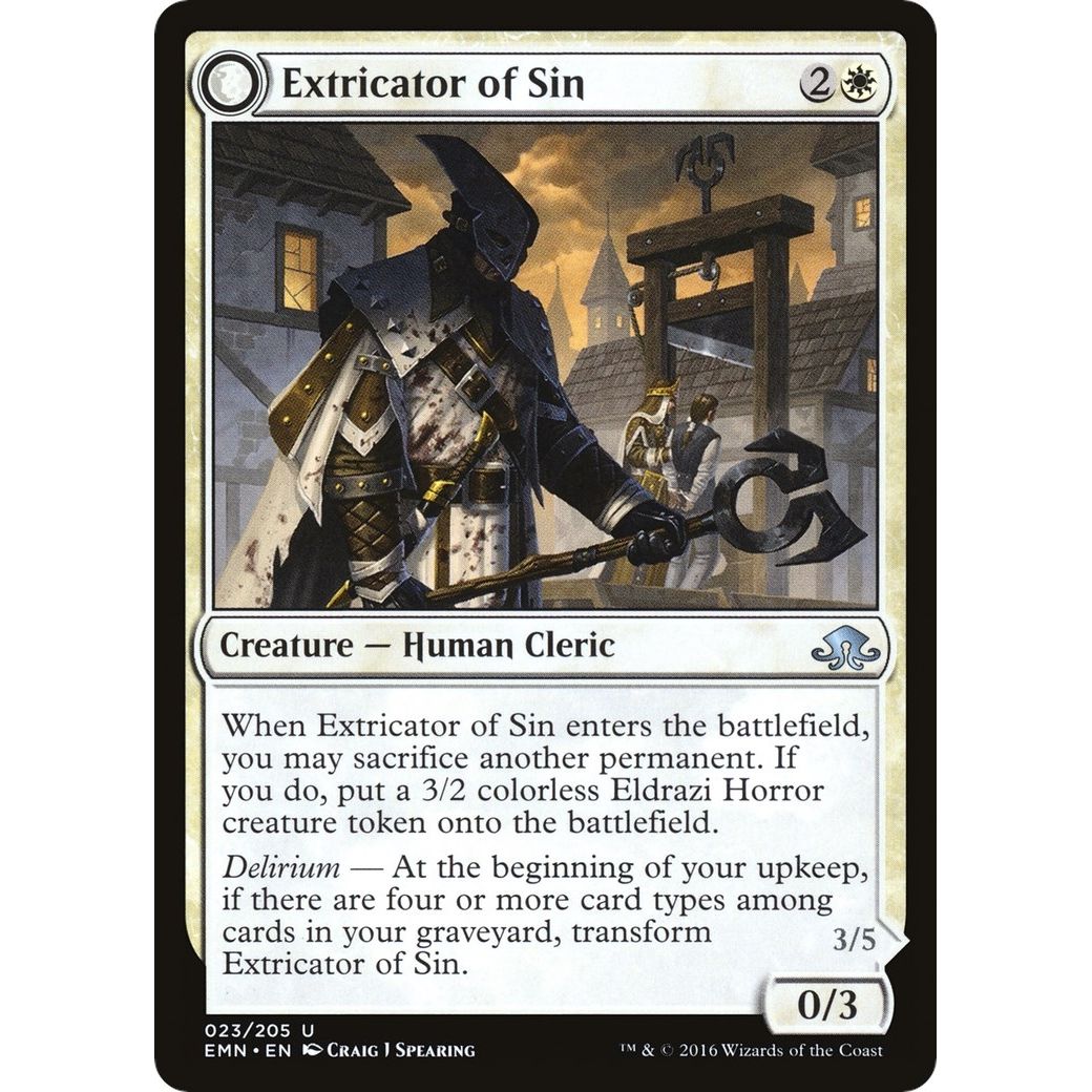 Image for Extricator of Sin (23) (EMN) - Magic: The Gathering