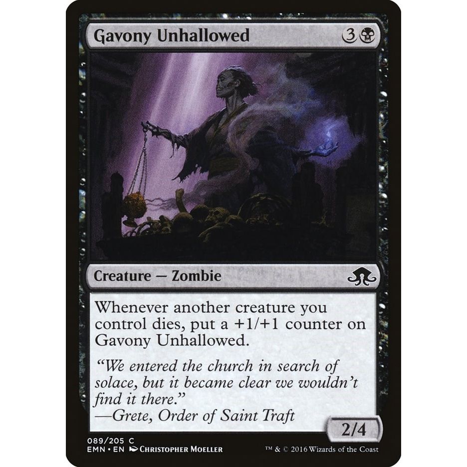 Image for Gavony Unhallowed (89) (EMN) - Magic: The Gathering