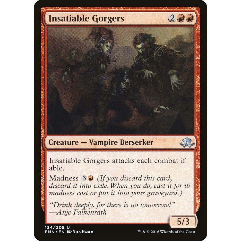 Image for Insatiable Gorgers (134) (EMN) - Magic: The Gathering