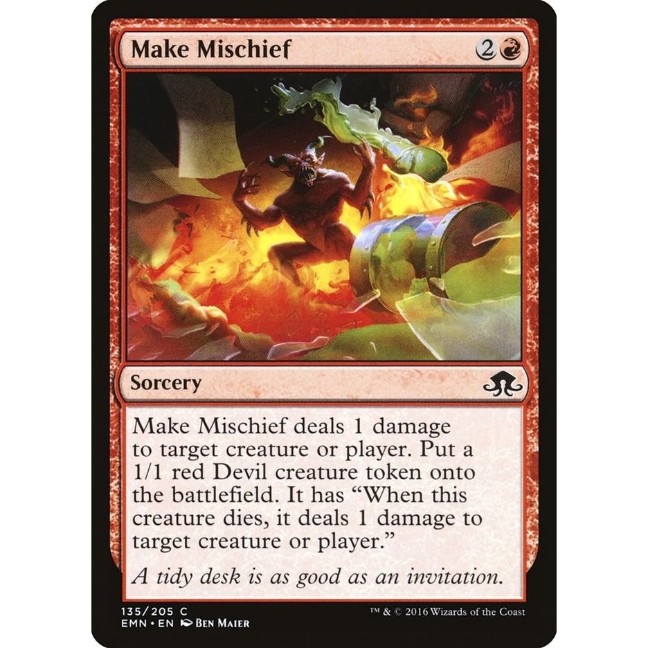 Image for Make Mischief (135) (EMN) - Magic: The Gathering