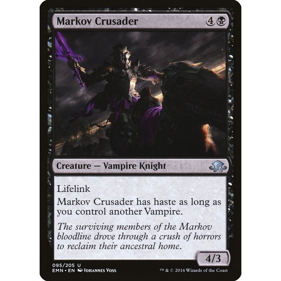 Image for Markov Crusader (95) (EMN) - Magic: The Gathering