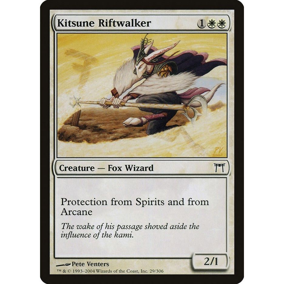 Image for Kitsune Riftwalker (29) (CHK) - Magic: The Gathering