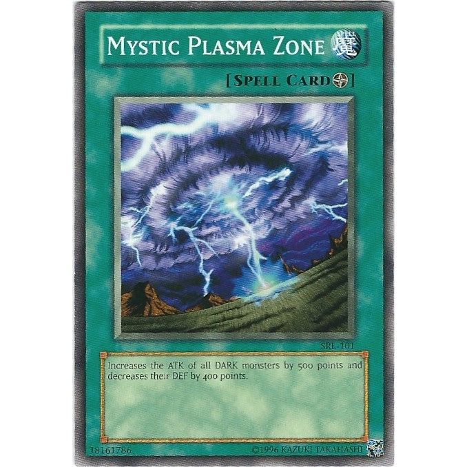 Image for Mystic Plasma Zone (SRL-101) (SRL) - YuGiOh