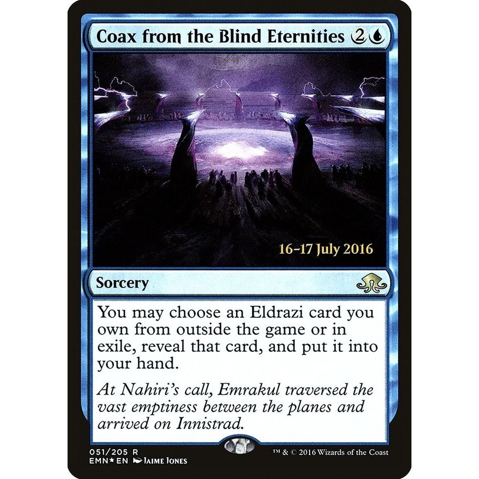 Image for Coax from the Blind Eternities (51) (PRE) - Magic: The Gathering