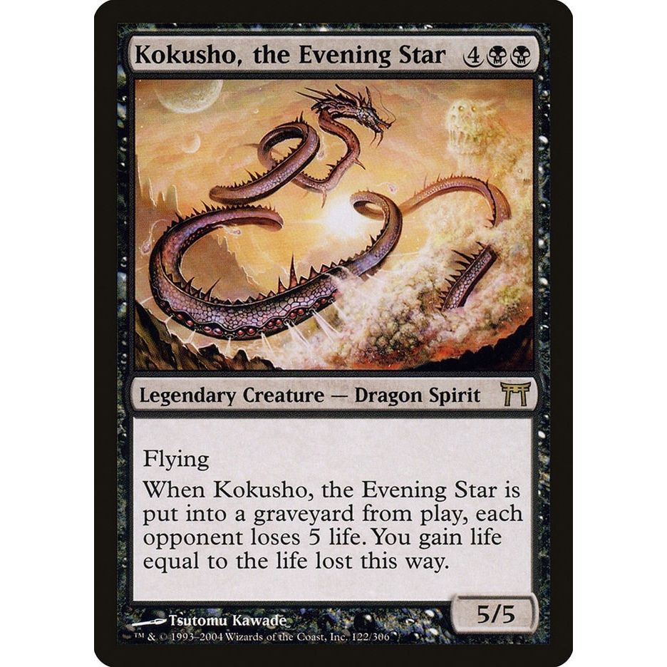 Image for Kokusho, the Evening Star (122) (CHK) - Magic: The Gathering