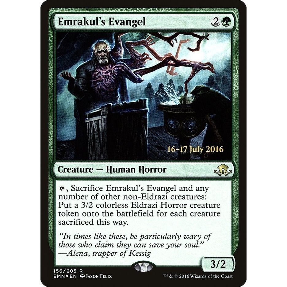 Image for Emrakul's Evangel (156) (PRE) - Magic: The Gathering