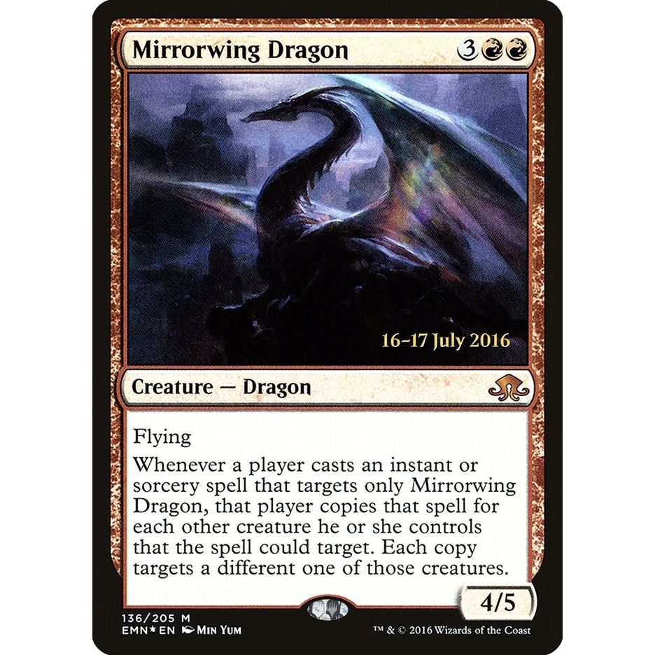 Image for Mirrorwing Dragon (136) (PRE) - Magic: The Gathering