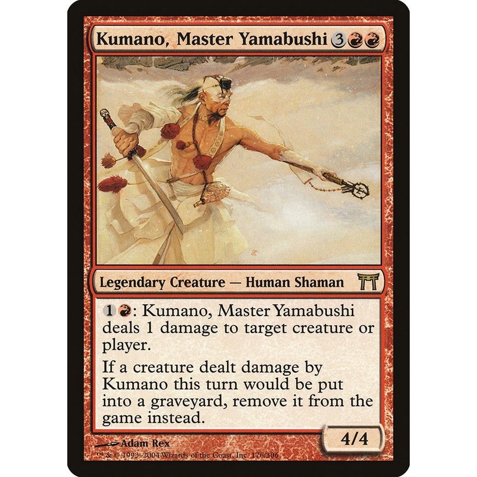 Image for Kumano, Master Yamabushi (176) (CHK) - Magic: The Gathering