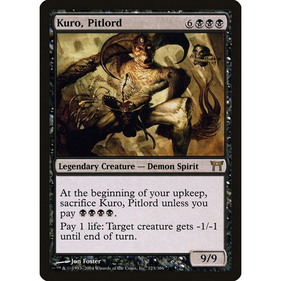 Image for Kuro, Pitlord (123) (CHK) - Magic: The Gathering