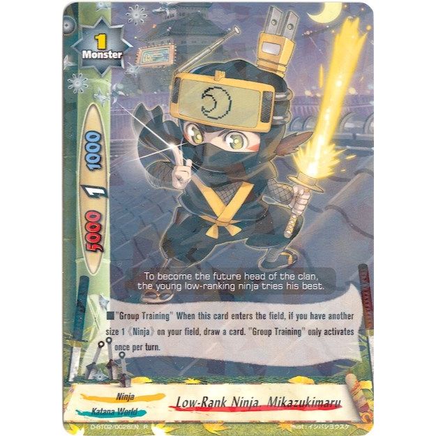 Image for Low-Rank Ninja, Mikazukimaru (D-BT02/0028EN) (D-BT02) - Future Card BuddyFight