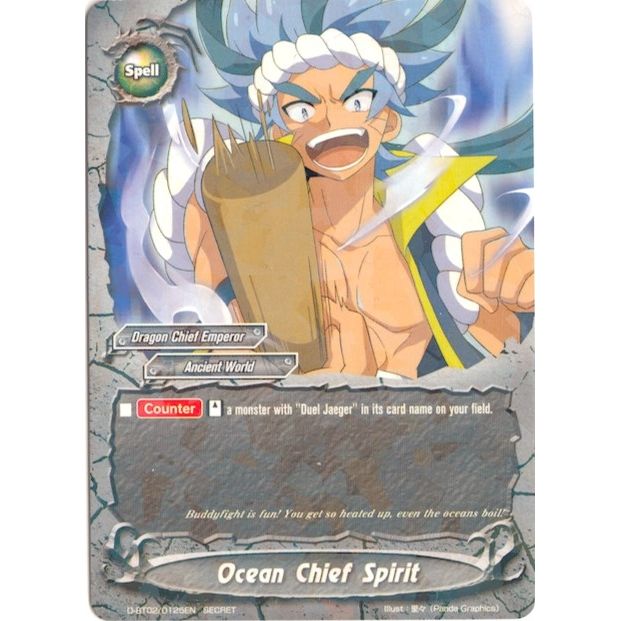 Image for Ocean Chief Spirit (D-BT02/0125EN) (D-BT02) - Future Card BuddyFight