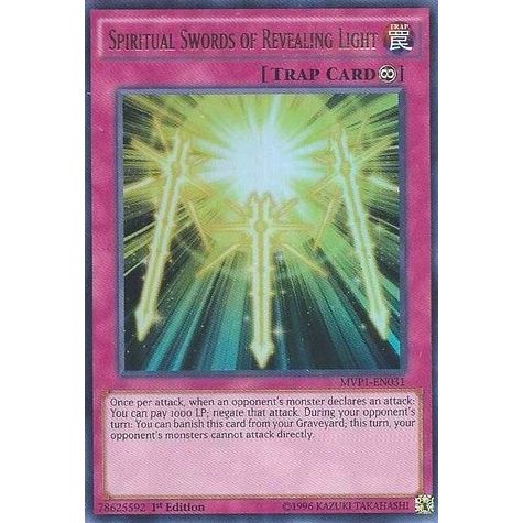 Image for Spiritual Swords of Revealing Light (MVP1-EN031) (MVP1) - YuGiOh