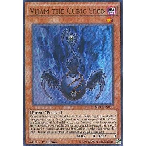 Image for Vijam the Cubic Seed (MVP1-EN032) (MVP1) - YuGiOh