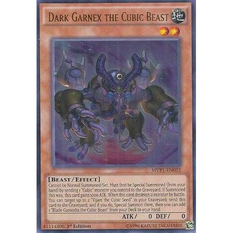 Image for Dark Garnex the Cubic Beast (MVP1-EN033) (MVP1) - YuGiOh