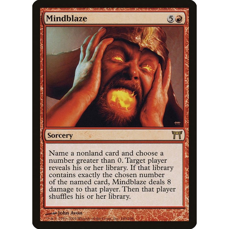 Image for Mindblaze (180) (CHK) - Magic: The Gathering
