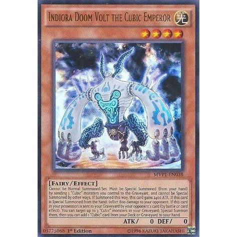 Image for Indiora Doom Volt the Cubic Emperor (MVP1-EN038) (MVP1) - YuGiOh
