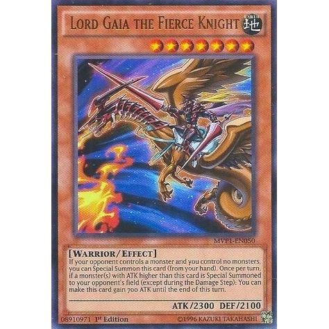 Image for Lord Gaia the Fierce Knight (MVP1-EN050) (MVP1) - YuGiOh