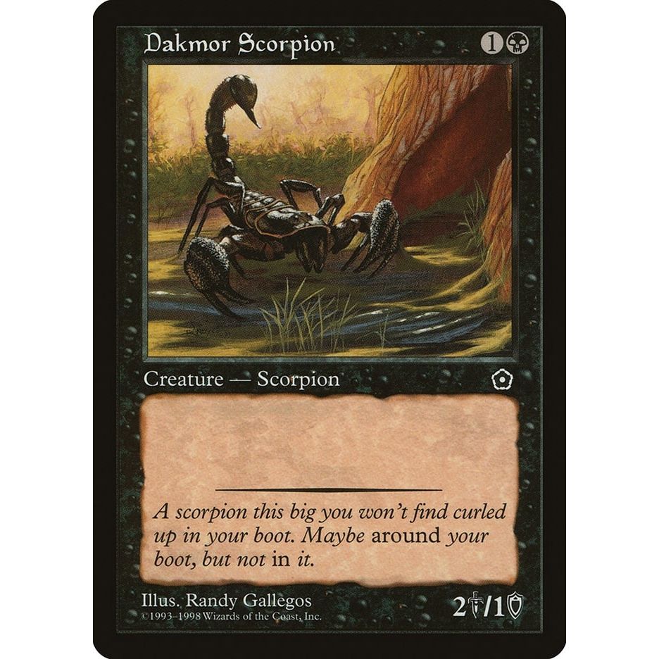 Image for Dakmor Scorpion (P02) - Magic: The Gathering