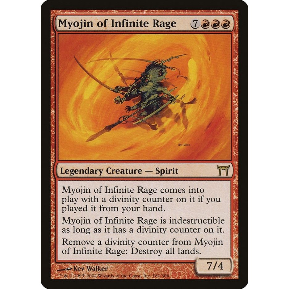 Image for Myojin of Infinite Rage (181) (CHK) - Magic: The Gathering