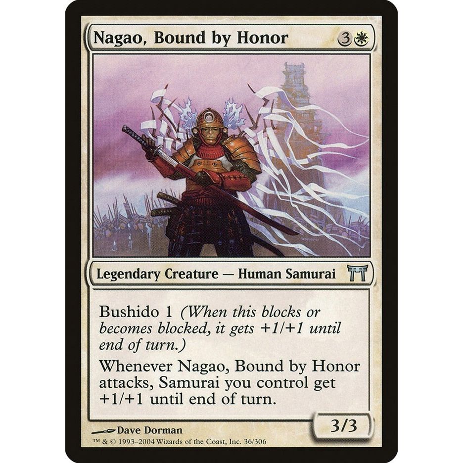 Image for Nagao, Bound by Honor (36) (CHK) - Magic: The Gathering