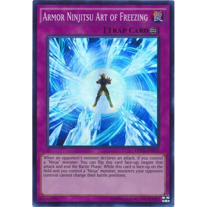 Image for Armor Ninjitsu Art of Freezing (OP02-EN012) (OP02) - YuGiOh
