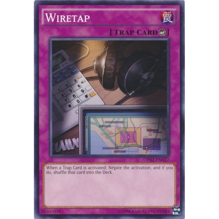 Image for Wiretap (OP02-EN027) (OP02) - YuGiOh