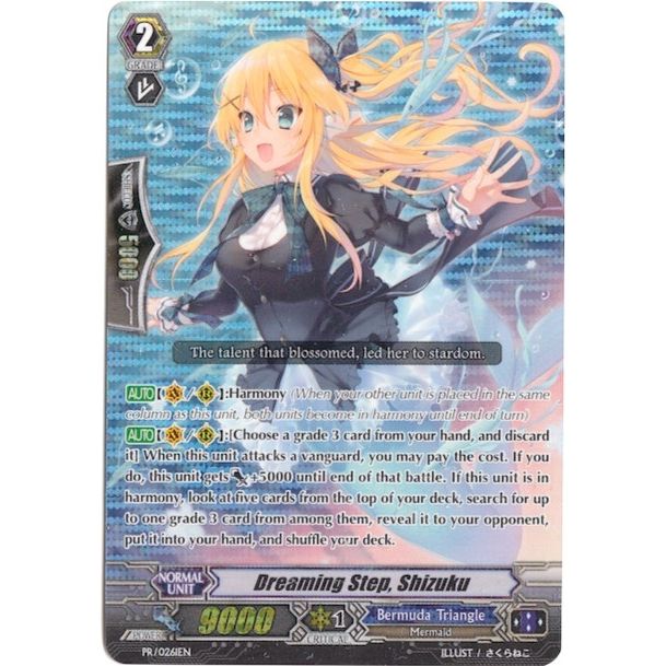 Image for Dreaming Step, Shizuku (PR/0261EN) (PR) - Cardfight Vanguard