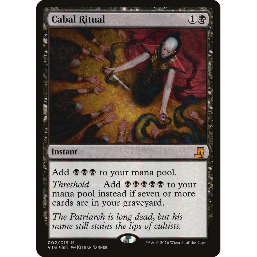 Image for Cabal Ritual (2) (V16) - Magic: The Gathering
