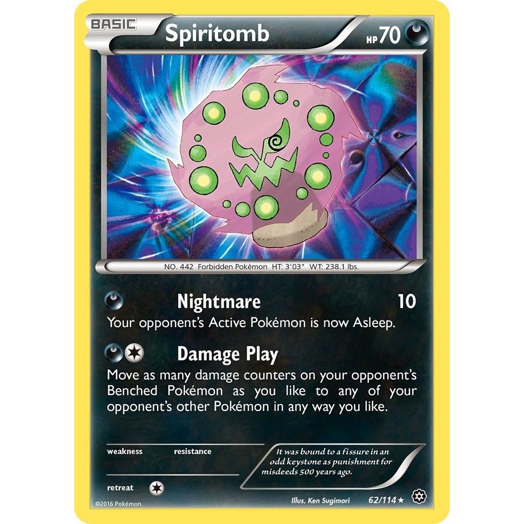 Image for Spiritomb (62/114) (STS) - Pokemon